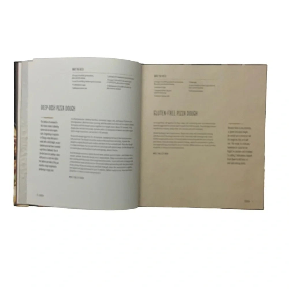 Willams Sonoma Pizza Night Cookbook Hardcover Classics to Low Carb Gluten Free